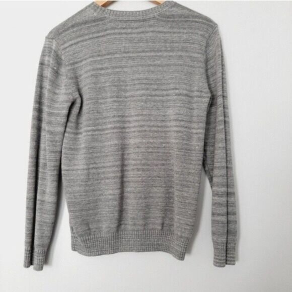 TUCKER + TATE Crewneck Fine Knit Pullover Sweater Kids Youth Boy Gray Sz XL - Picture 7 of 11